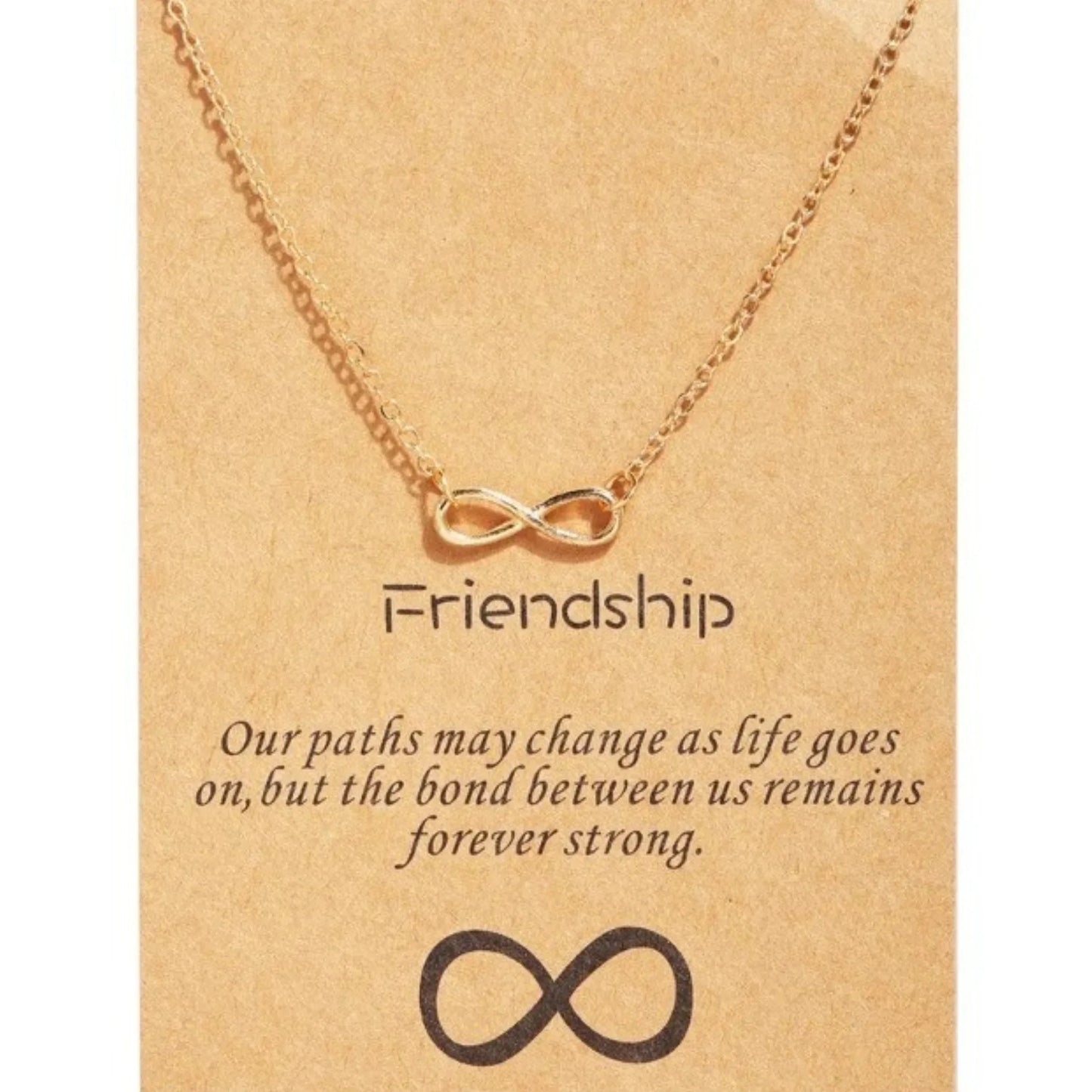 MN-00701 - Infinity Friendship - Necklace