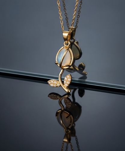 MN-00706 - Golden Tulip Pendant