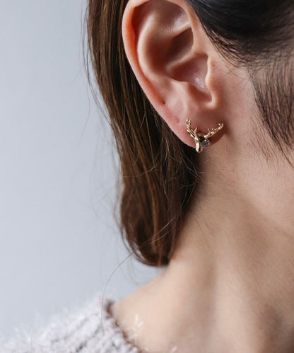 MN-00903 - Deer Gold - Earring