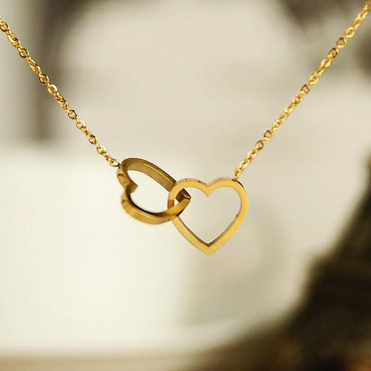 MN-00704 - Heart Gold - Necklace