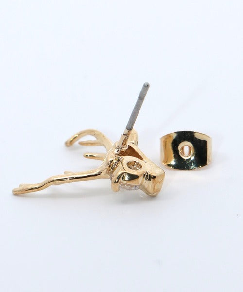 MN-00903 - Deer Gold - Earring
