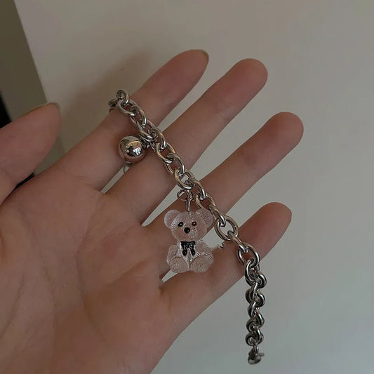 MN-00802 - Bear Silver - Bracelet