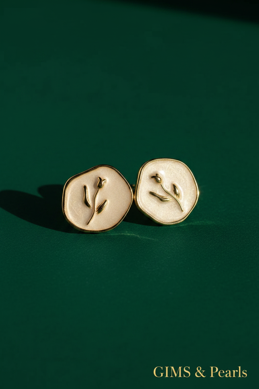 Gold Tulip - Emerald Green 2