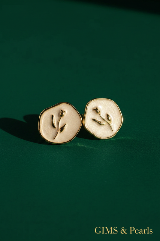Gold Tulip - Emerald Green 2