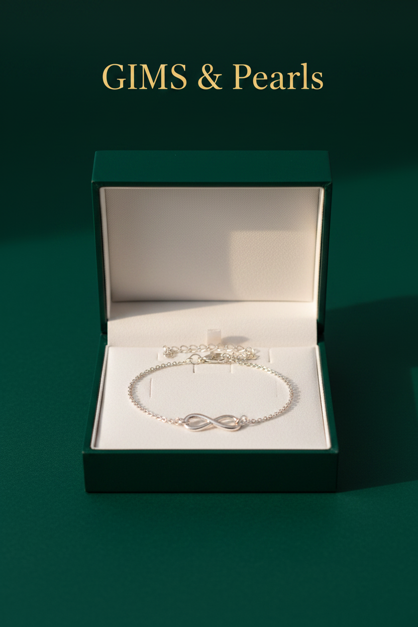Infinity Bracelet - Gift Box Emerald