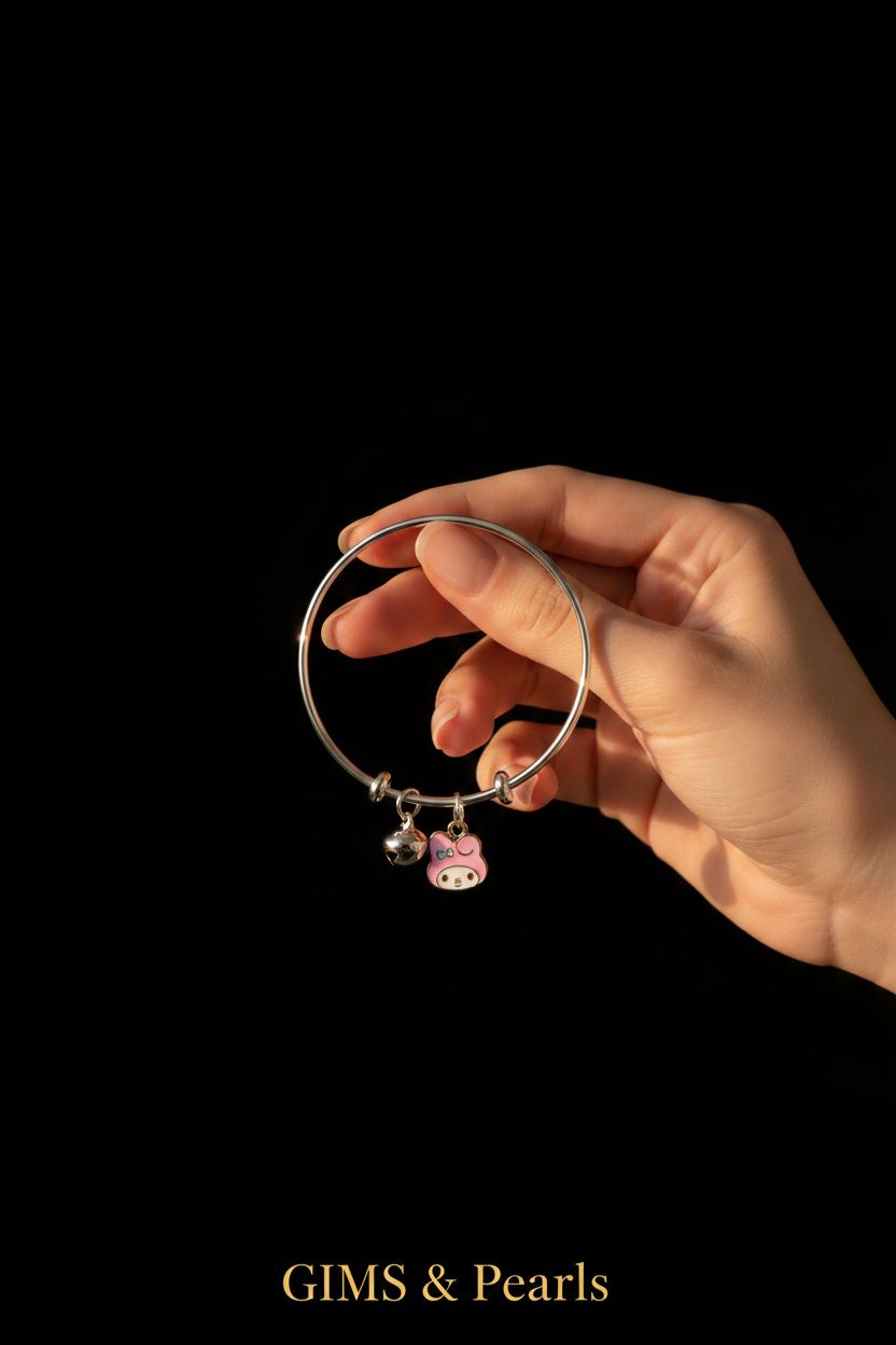 My Melody Bangle - Fingers Black