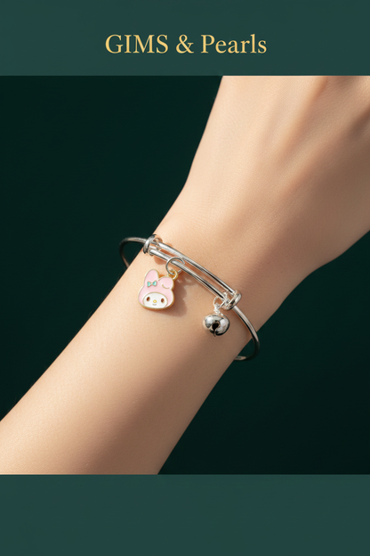 My Melody Bangle - Wrist Emerald