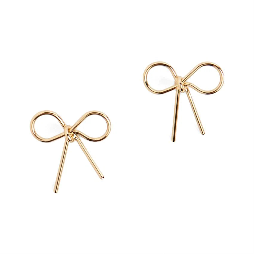 MN-00901 - Bow Gold - Earring
