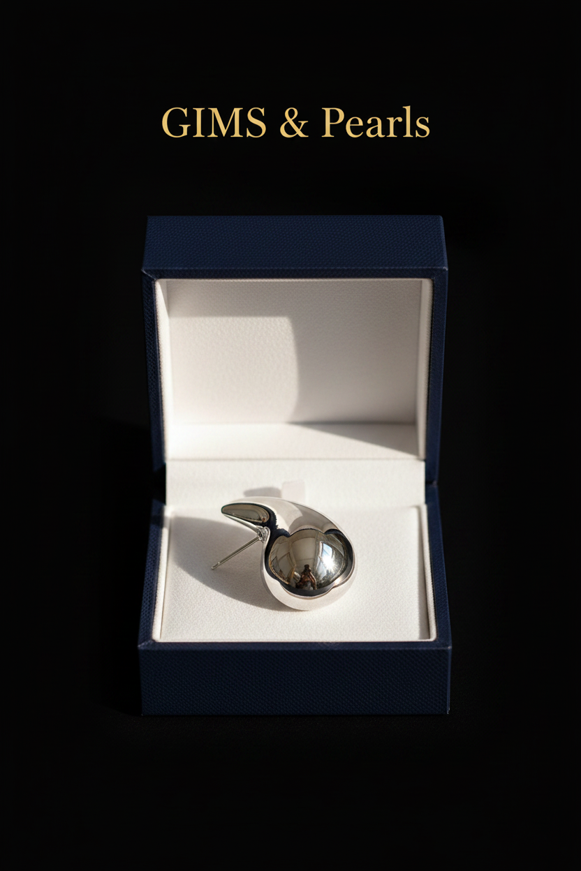Silver Drop - Gift Box Black