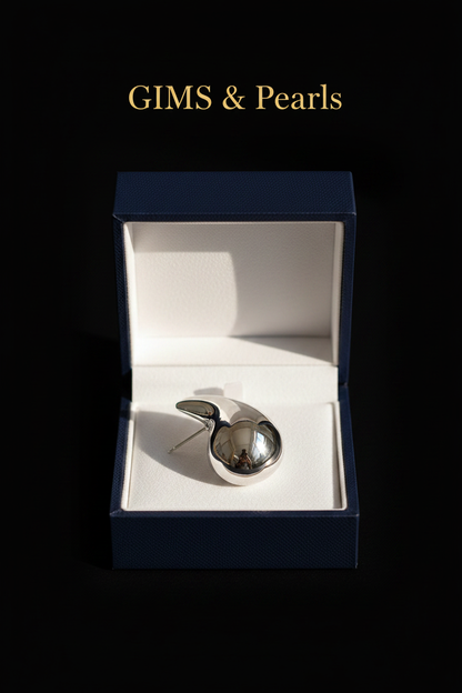 Silver Drop - Gift Box Black