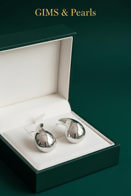Silver Drop - Gift Box Emerald
