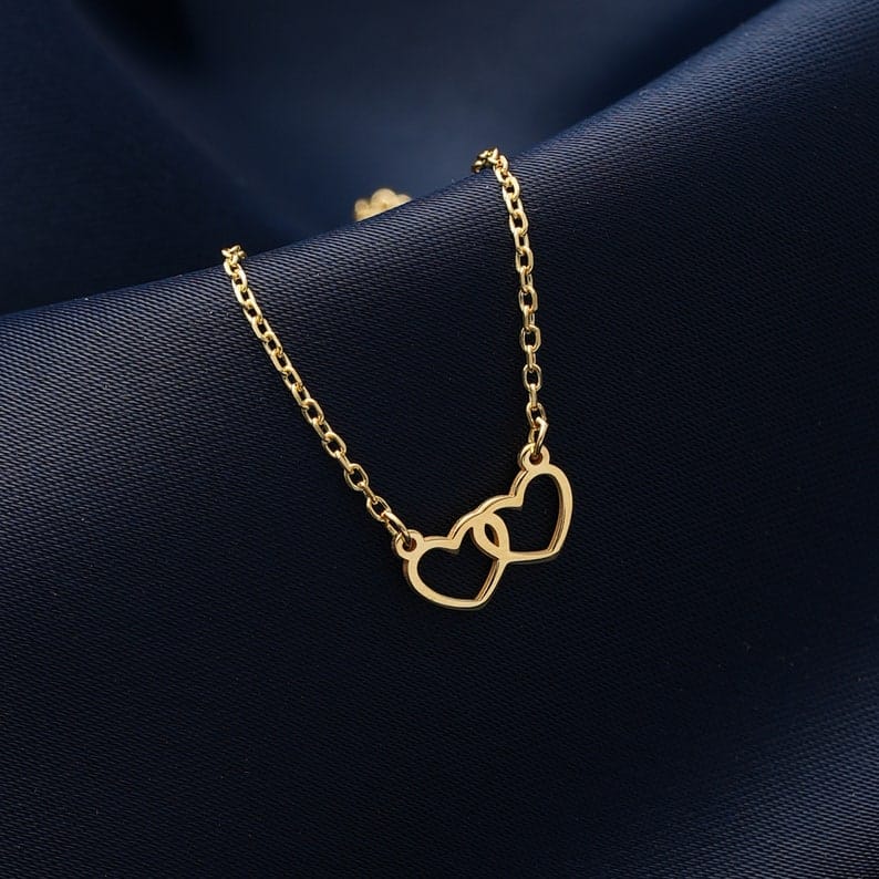 MN-00704 - Heart Gold - Necklace
