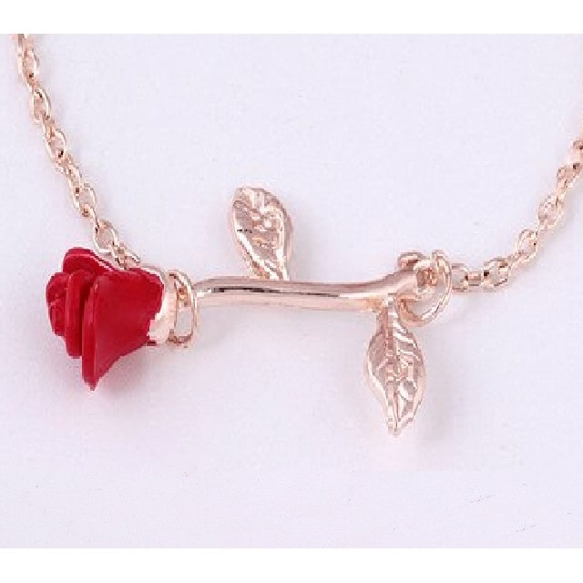 MN-00803 - Rose Gold Rose Flower - Bracelet