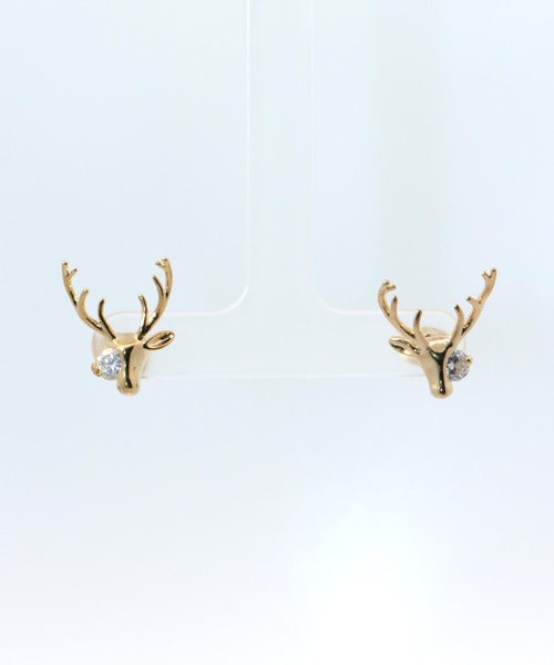 MN-00903 - Deer Gold - Earring