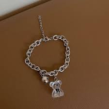 MN-00802 - Bear Silver - Bracelet