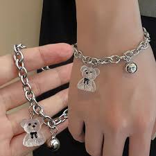 MN-00802 - Bear Silver - Bracelet